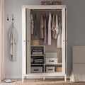 IDANÄS Wardrobe combination, white, 180x59x211 cm