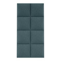 Upholstered Wall Panel Stegu Mollis Square 30 x 30 cm, blue