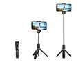 Natec Selfie Stick Tripod, wireless, black