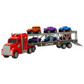 Tractor Trailer Truck & 6 Small Cars 3+