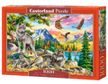 Castorland Jigsaw Puzzle Wolf Family & Eagles 1000pcs 9+