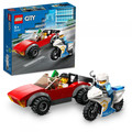 LEGO City Police Bike Car Chase 5+