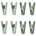 SLIBB Clothes peg, green, 8 pack