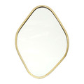 Mirror Arcilla, gold, diamond