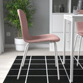 KARLPETTER Chair, Gunnared light brown-pink/Sefast white