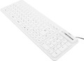 Esperanza Flexible Wired Silicone Keyboard EK126W USB/OTG, white