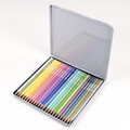 Kidea Coloured Pencils 24 Pastel Colours in Metal Box