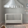 GULLIVER Cot, white, 60x120 cm