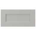 LERHYTTAN Drawer front, light grey, 40x20 cm