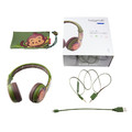 BuddyPhones Headphones Bluetooth Wave Monkey, green