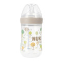 NUK For Nature Baby Bottle 260ml Size M, grey