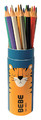 Bebe Coloured Pencils 1 set x 24 Colours, assorted