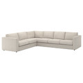 VIMLE Corner sofa, 5-seat, Gunnared beige