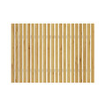 GoodHome Bathroom Bamboo Mat Caledon 50 x 70 cm, natural