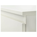 KULLEN Chest of 2 drawers, white, 35x49 cm