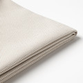 FRÖSÖN Cover for back cushion corner unit, outdoor beige, 62/52x44 cm