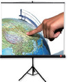 AVTek Projection Screen with Tripod Standard 150/1:1/150x150cm/Matt White