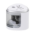 Strigo Electric Pencil Sharpener Pilot, silver-white