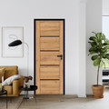 Internal Door Fortia Bolzano 80, right, grandson oak