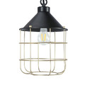 GoodHome Wall Lamp Yondair E27, black