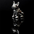 Decoration French Bulldog S, silver