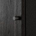 OXBERG Door, black oak effect, 40x97 cm