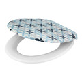 GoodHome Toilet Seat Diani, duroplast, patterned