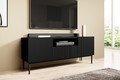 TV Cabinet Nicole 150cm, black/black legs