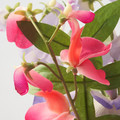SMYCKA Artificial flower, in/outdoor bouquet/multicolour Sweet pea, 33 cm