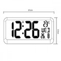 GreenBlue Digital Clock with Temperature Sensor LCD Display GB214