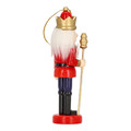 Christmas Tree Decoration Nutcracker 12cm Set of 3pcs