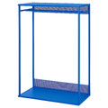 PLATSA Open clothes hanging unit, blue, 80x40x120 cm