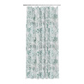 Shower Curtain GoodHome Nassua 180 x 200 cm, green leaves