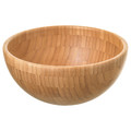 BLANDA MATT Serving bowl, bamboo, 20 cm