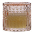Candle in Glass 8.5cm, yellow