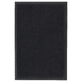 VATTENVERK Door mat, indoor, dark grey, 100x150 cm