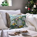 VINTERFINT Cushion cover, green, 50x50 cm