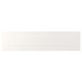 STENSUND Drawer front, white, 80x20 cm