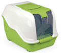 MPS Cat Toilet Netta 54x39x40cm, white-green