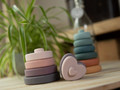 Bo Jungle B-Silicone Stacking Hearts 0+