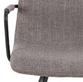 Dining Chair with Armrests Selina, dark grey