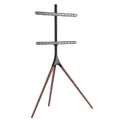 Techly Floor Stand for TV 45-65" 32kg, wood