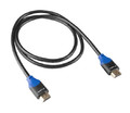 Lanberg Cable HDMI M/M v2.0 1.8m 4K Full Copper, black