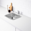 FYNDIG Inset sink, 1 bowl