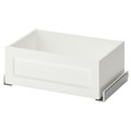 KOMPLEMENT Drawer with framed front, white, 50x35 cm