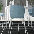 KARLPETTER Chair, Gunnared light blue/Sefast white