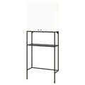 ENHET Storage combination for laundry, anthracite/white, 80x32x204 cm