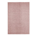 KNARDRUP Rug, low pile, pale pink, 160x230 cm