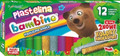 Bambino Plasticine 12 Colours 1pc