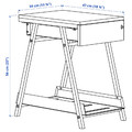 TROTTEN / FLINTAN Desk and storage combination, and swivel chair white/beige